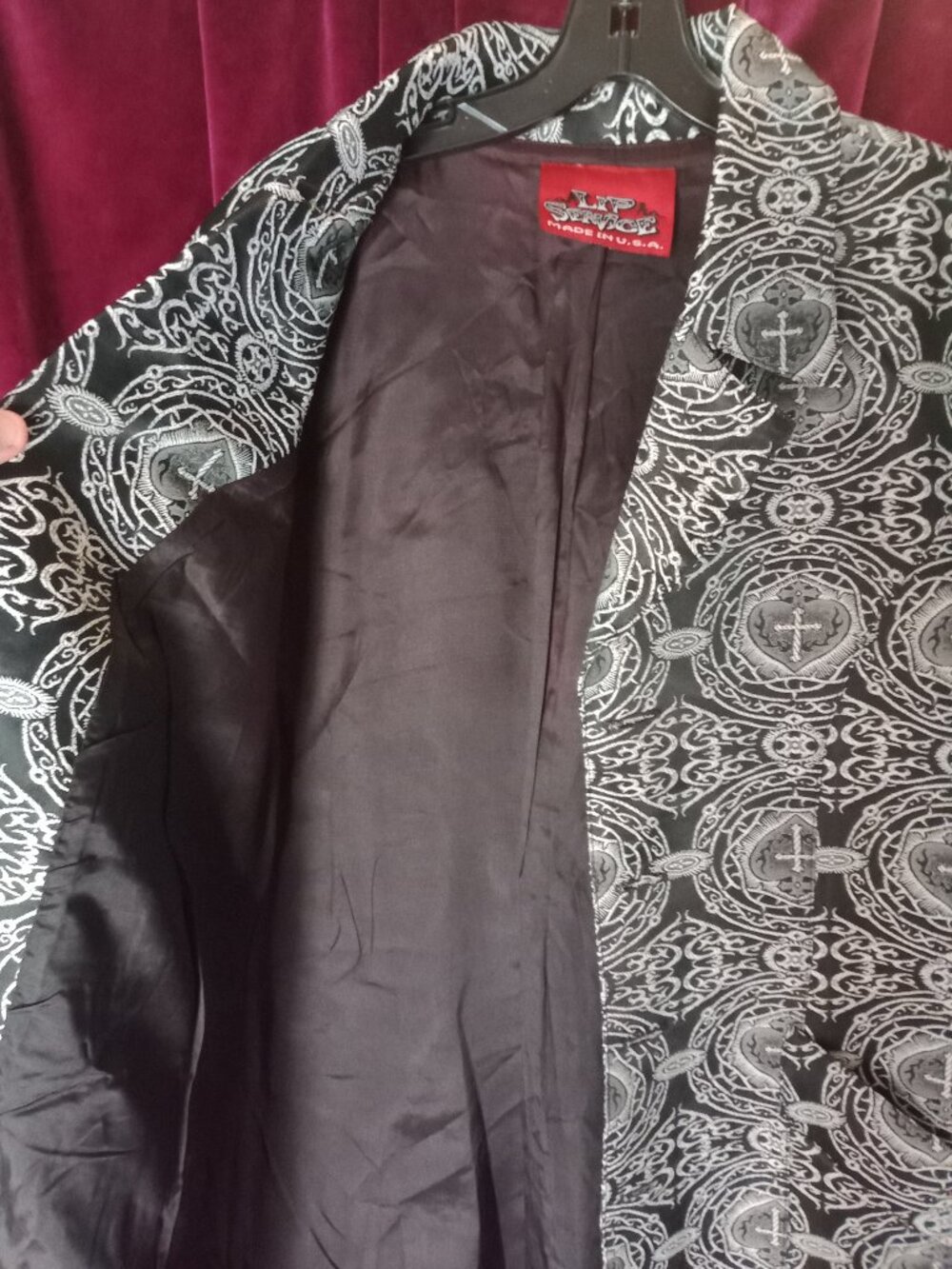 Lip Service mid 90s industrial-goth crossover aesthetic matching set - Picture 9 of 15